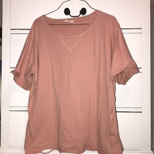 Easel Pink Top